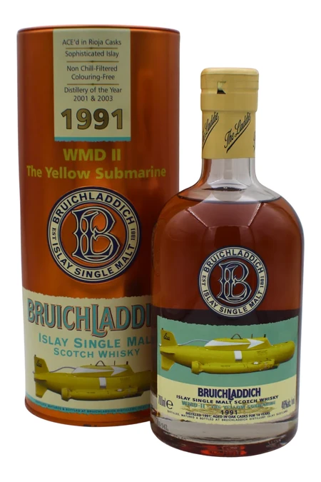 Bruichladdich Yellow Submarine 1991 Single Malt Scotch Whisky 700 ML