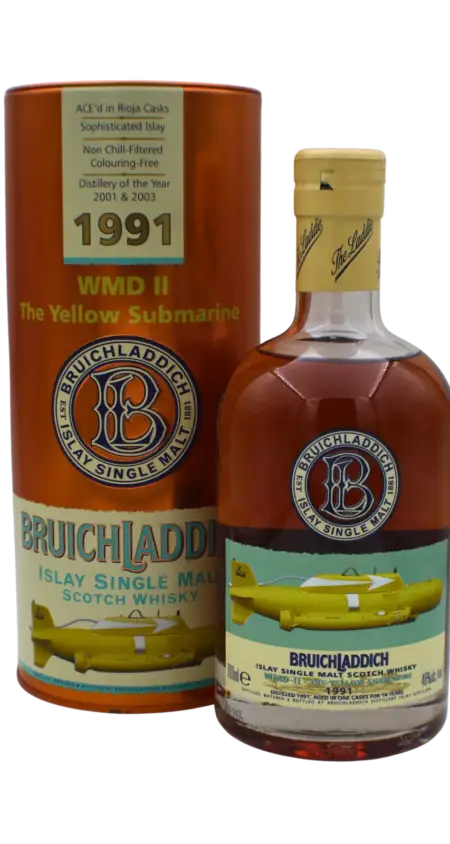 Bruichladdich Yellow Submarine 1991 Single Malt Scotch Whisky 700 ML