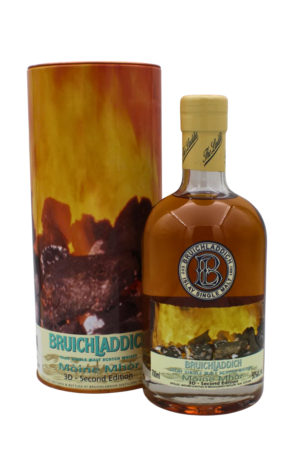 Bruichladdich Moine Mhor 3D - Second Edition Single Malt Scotch Whisky 700 ML