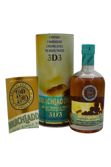 Bruichladdich 3D3 Single Malt Scotch Whisky 700 ML