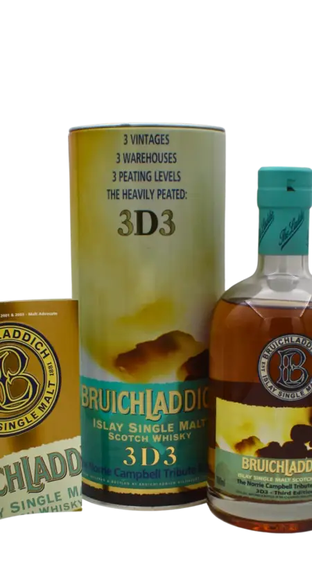 Bruichladdich 3D3 Single Malt Scotch Whisky 700 ML