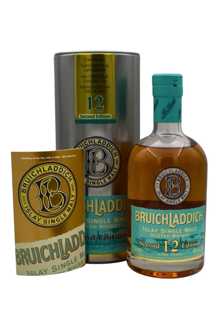 Bruichladdich Second Edition 12 Y.O Single Malt Scotch Whisky 700 ML