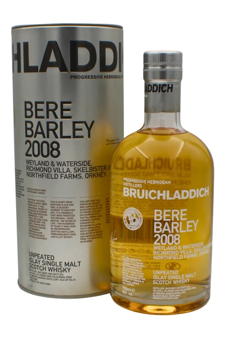 Bruichladdich Bere Barley 2008 Single Malt Scotch Whisky 700 ML