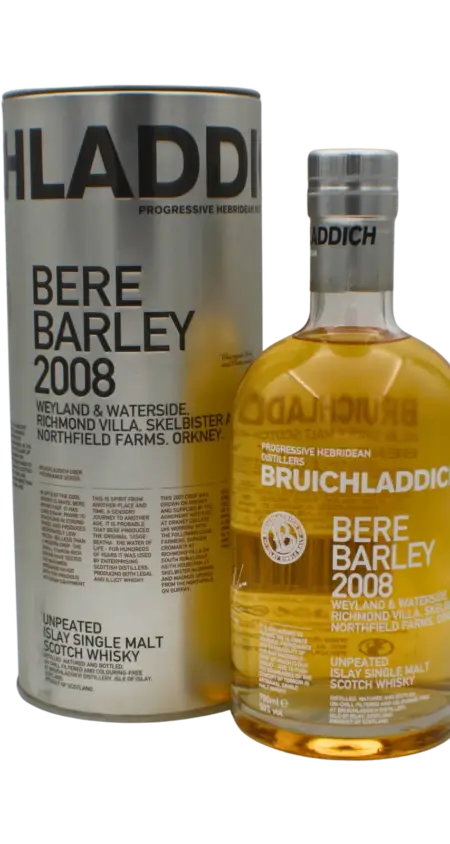 Bruichladdich Bere Barley 2008 Single Malt Scotch Whisky 700 ML