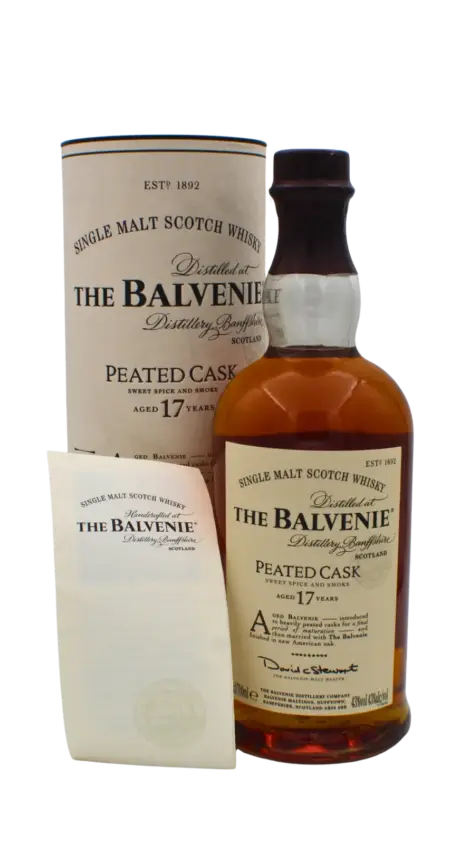 Balvenie Peated Cask 17 Y.O Single Malt Scotch Whisky 700 ML