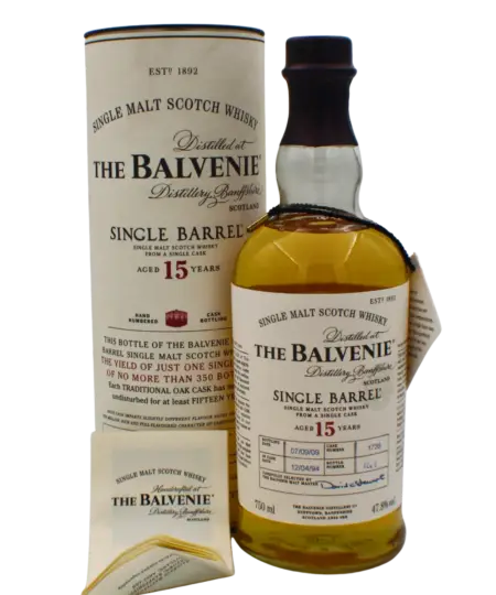Balvenie Single Barrel 15 Y.O ( Old Label ) Single Malt Scotch Whisky 700 ML
