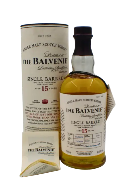 Balvenie Single Barrel 15 Y.O ( Old Label ) Single Malt Scotch Whisky 700 ML
