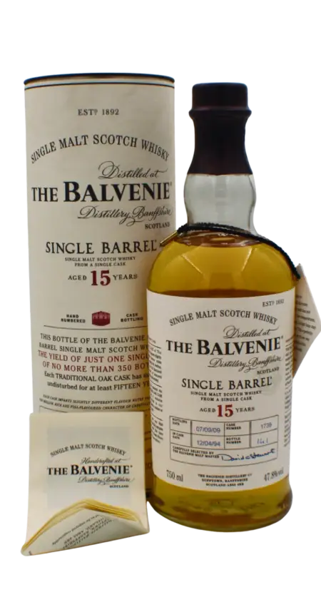 Balvenie Single Barrel 15 Y.O ( Old Label ) Single Malt Scotch Whisky 700 ML