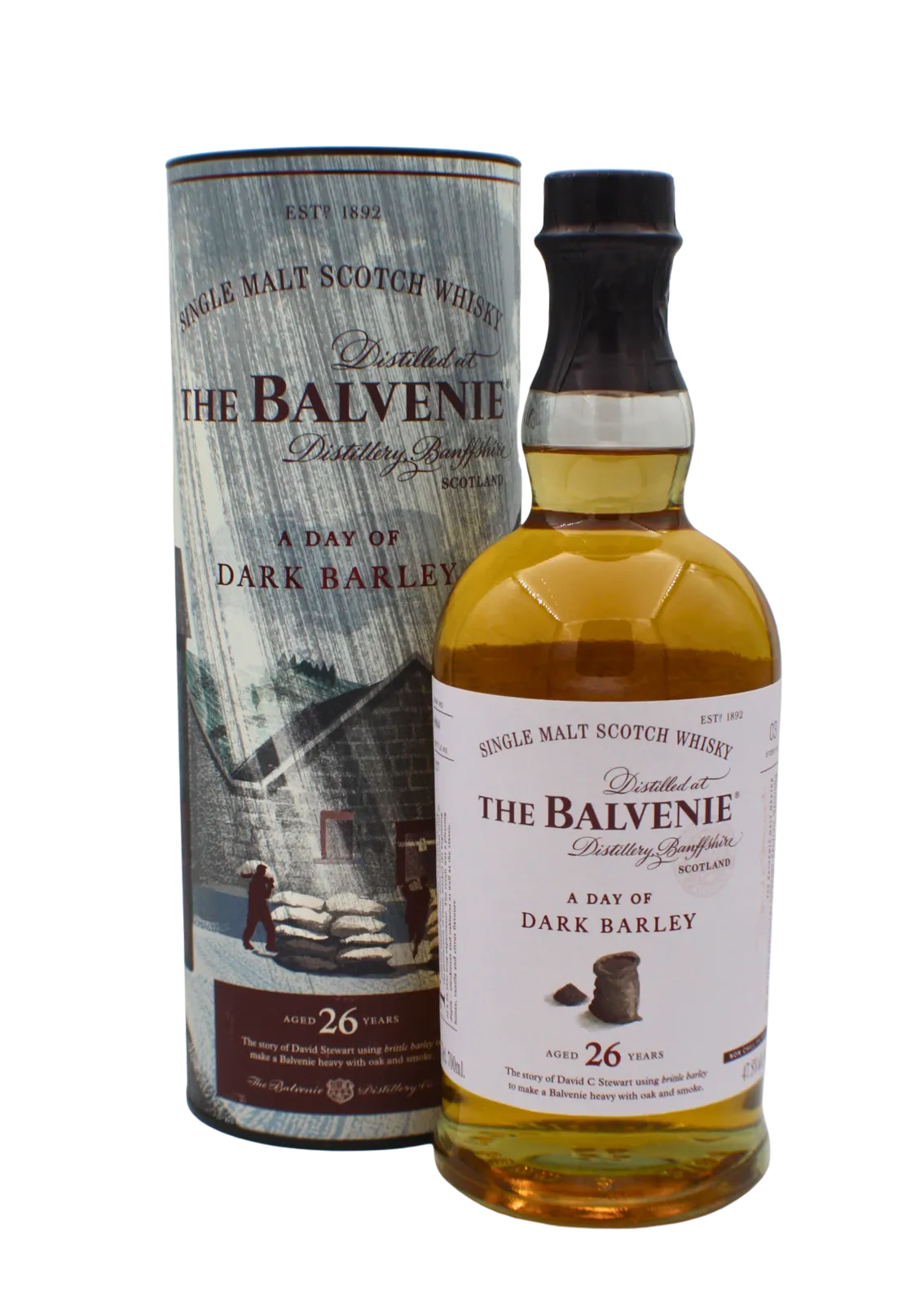 Balvenie A Day Of Dark Barley 26 Y.O Single Malt Scotch Whisky 700 ML