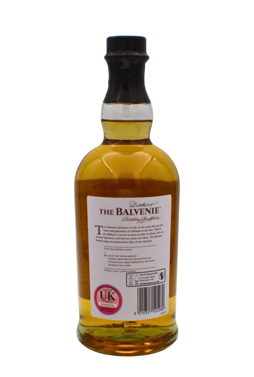 Balvenie A Day Of Dark Barley 26 Y.O Single Malt Scotch Whisky 700 ML - Image 3