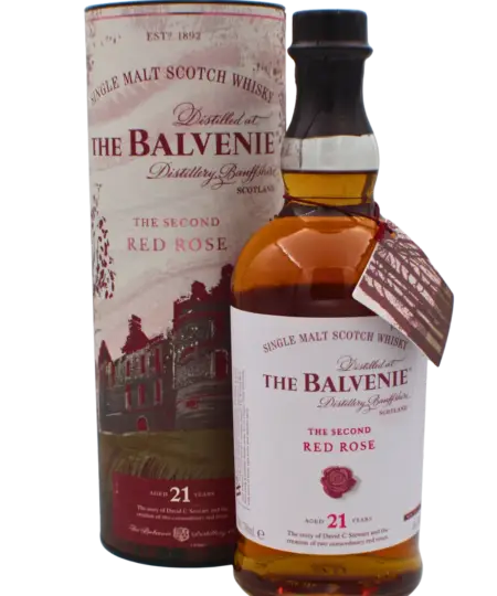 Balvenie The Second Red Rose 21 Y.O Single Malt Scotch Whisky 700 ML