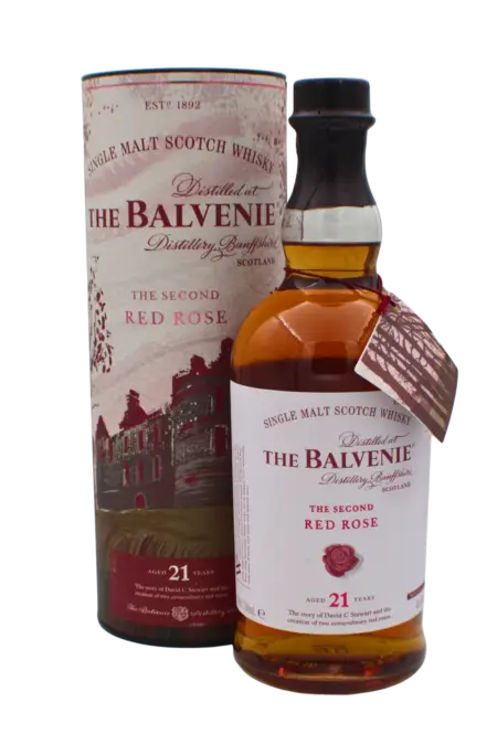 Balvenie The Second Red Rose 21 Y.O Single Malt Scotch Whisky 700 ML