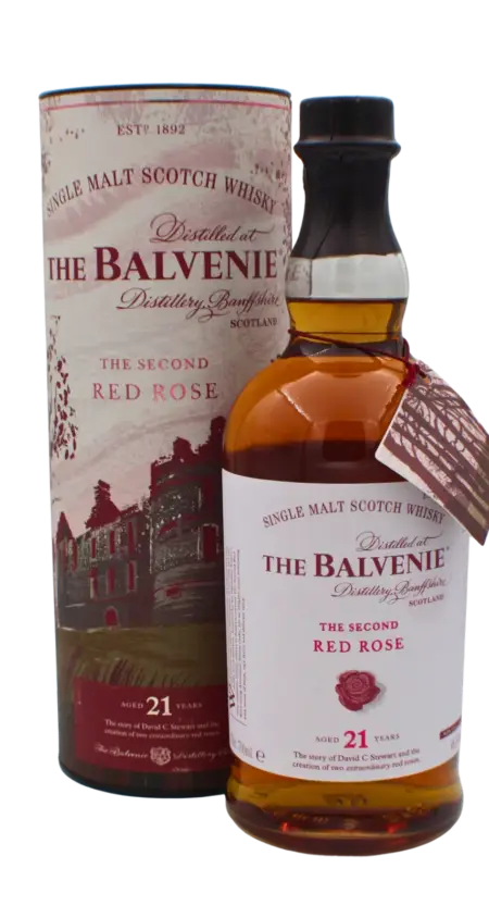 Balvenie The Second Red Rose 21 Y.O Single Malt Scotch Whisky 700 ML