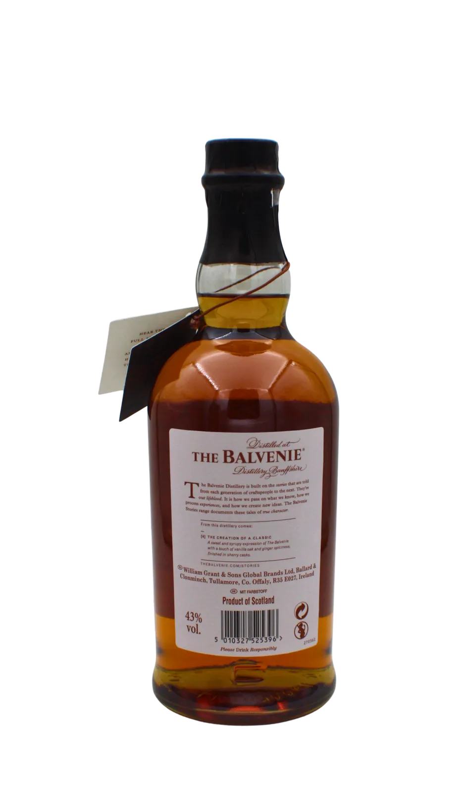 Balvenie A Creation Of A Classic Single Malt Scotch Whisky 700 ML - Image 3