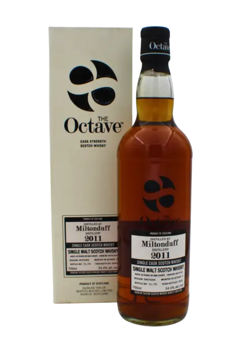 The Octave Distilled At Miltonduff Distillery 2011 Single Malt Scotch Whisky 700 ML