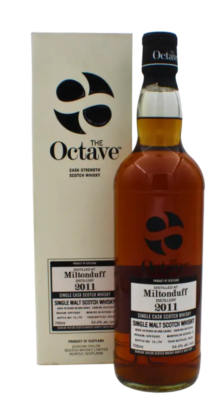 The Octave Distilled At Miltonduff Distillery 2011 Single Malt Scotch Whisky 700 ML