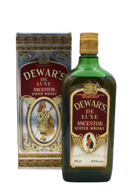 Dewars De Luxe Ancestor Scotch Whisky (Silver C.B) Blended Scotch Whisky 750 ML