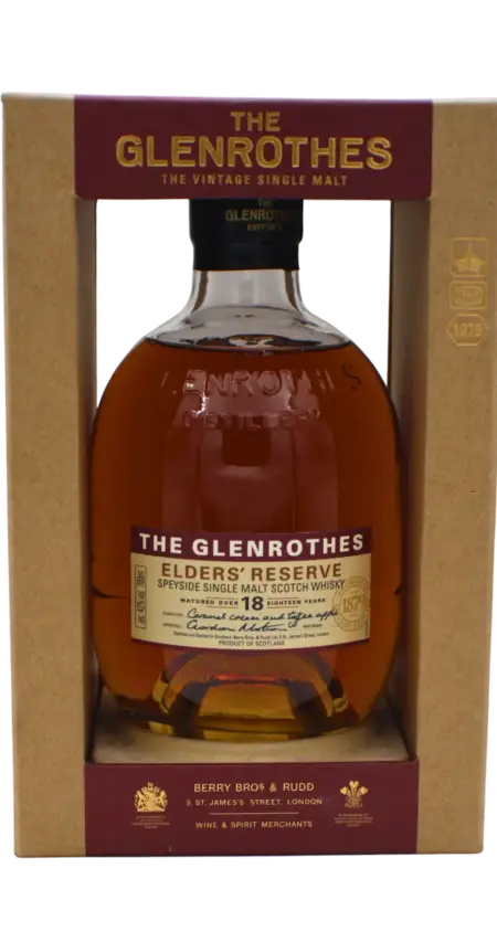 The Glenrothes Elder Reserve 18 Y.O Single Malt Scotch Whisky 700 ML
