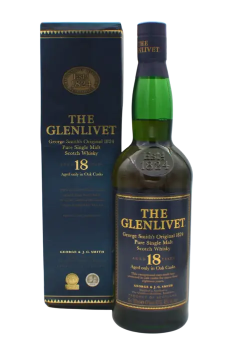 The Glenlivet Dark Label 18 Y.O Single Malt Scotch Whisky 700 ML