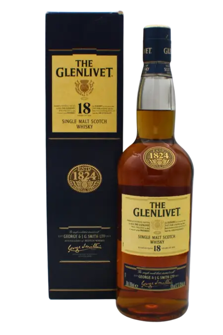 The Glenlivet 2010 Bottling 18 Y.O Single Malt Scotch Whisky 700 ML