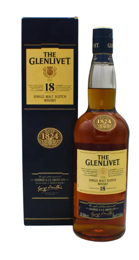The Glenlivet 2010 Bottling 18 Y.O Single Malt Scotch Whisky 700 ML