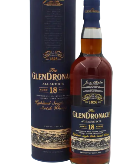 Glendronach Rachel Barrie Allardice 18 Y.O Single Malt Scotch Whisky 700 ML