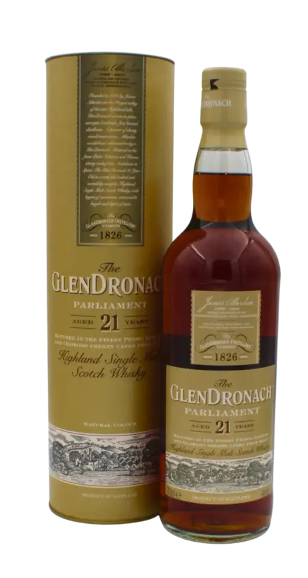 Glendronach Rachel Barrie Parliament 21 Y.O Single Malt Scotch Whisky 700 ML