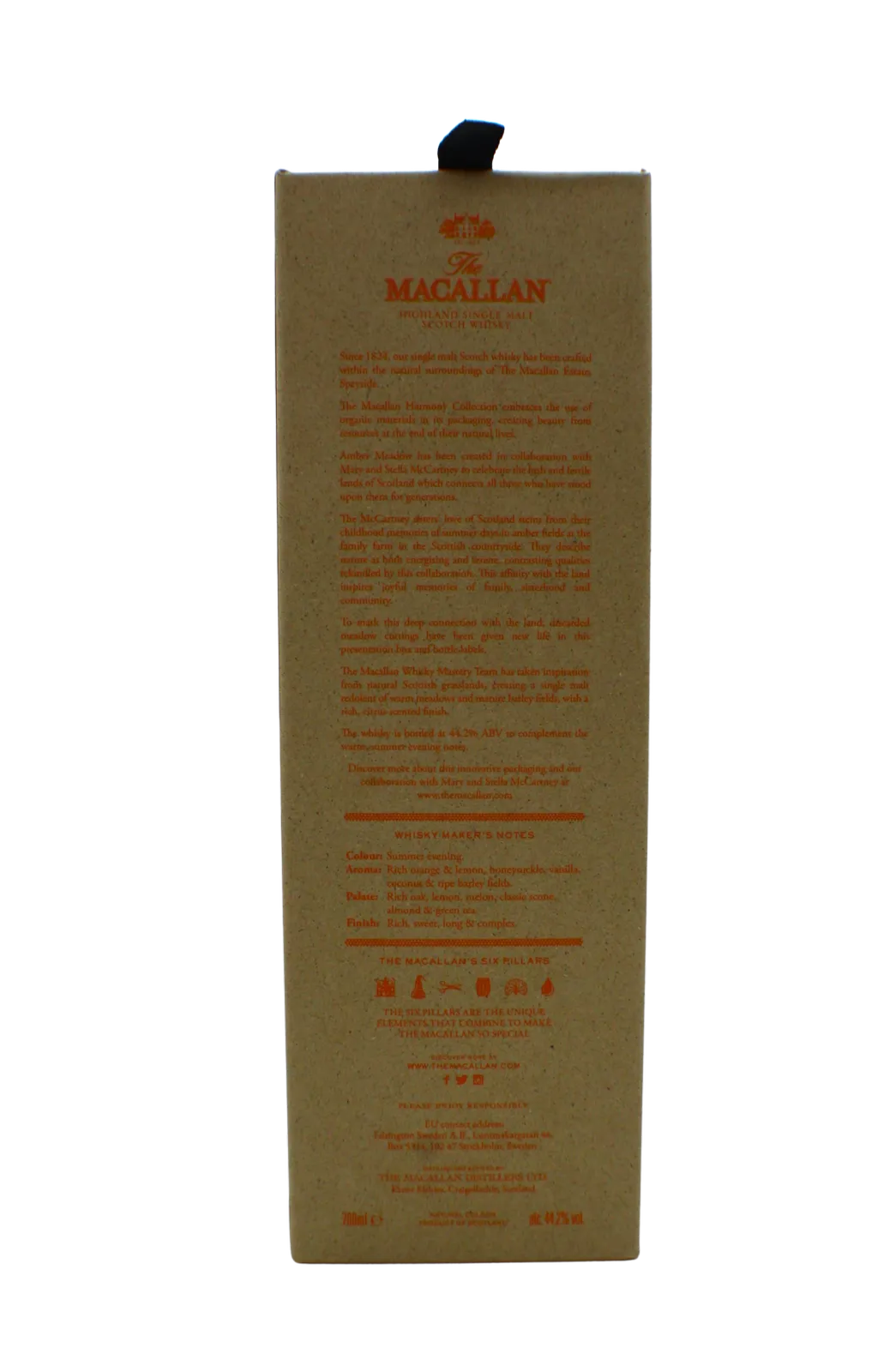 Macallan Harmony Amber Medow Single Malt Scotch Whisky - Image 5