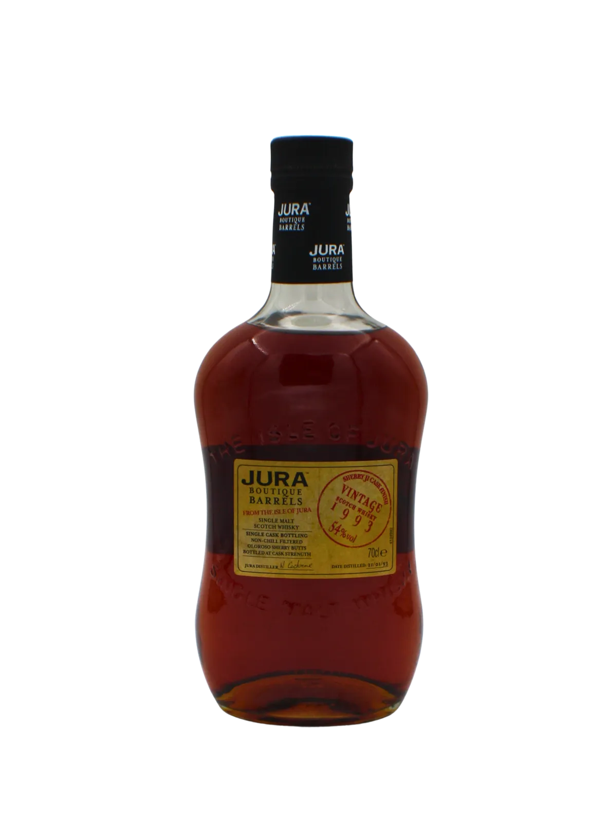 Jura Boutique Barells Vintage 1993 Single Malt Scotch Wihsky 700 ML