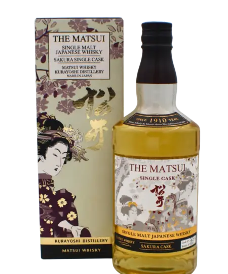 Matsui 2020 Sakura Single Cask Single Malt Japanese Whisky 700 ML