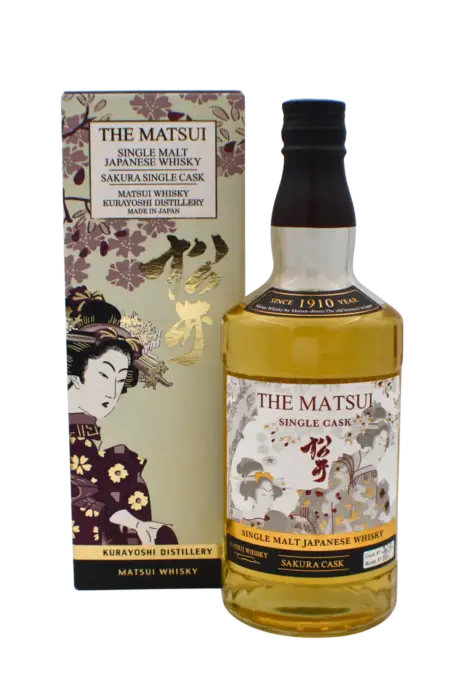 Matsui 2020 Sakura Single Cask Single Malt Japanese Whisky 700 ML