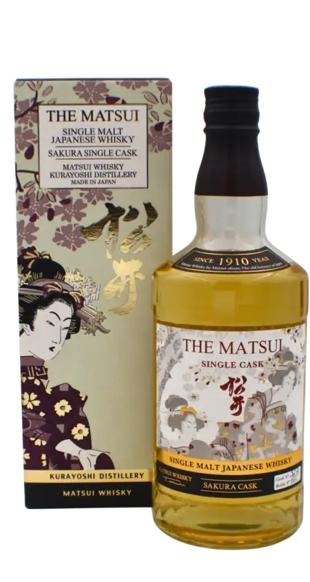 Matsui 2020 Sakura Single Cask Single Malt Japanese Whisky 700 ML
