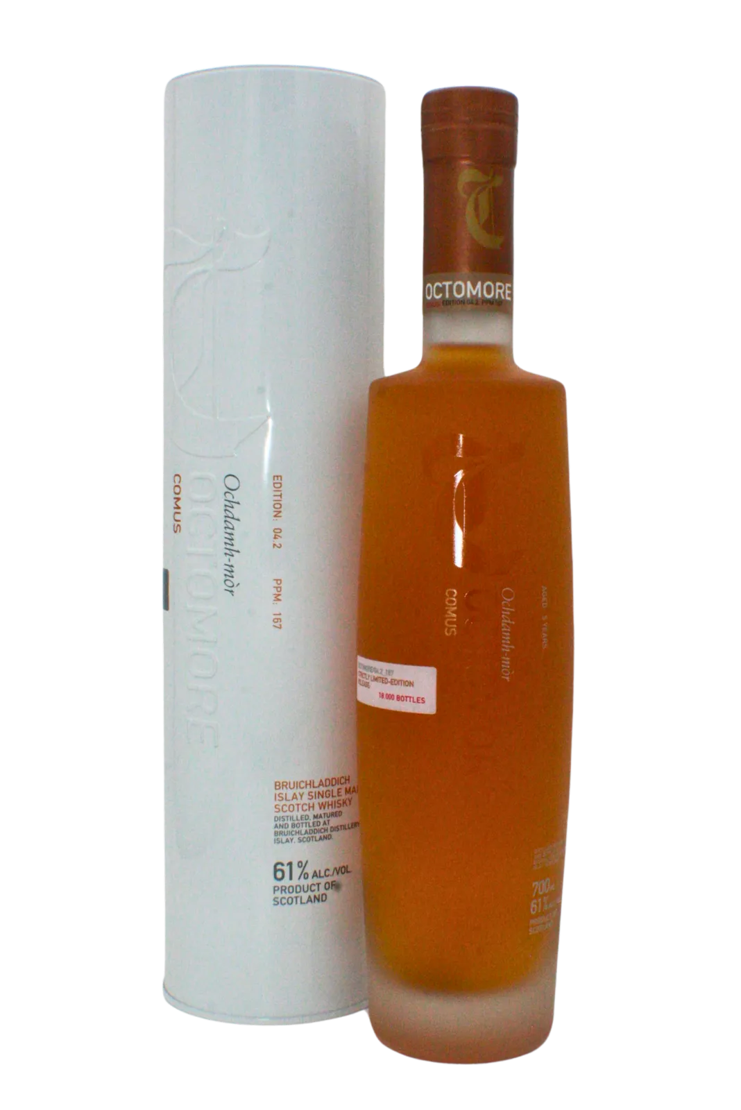 Octomore Edition 04.2 PPM 167 Comus Single Malt Scotch Whisky 700 ML