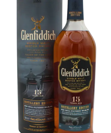 Glenfiddich 2021 Distillery Edition 15 Y.O Single Malt Scotch Whisky 1000 ML