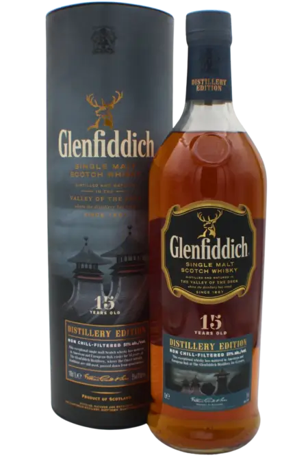 Glenfiddich 2021 Distillery Edition 15 Y.O Single Malt Scotch Whisky 1000 ML