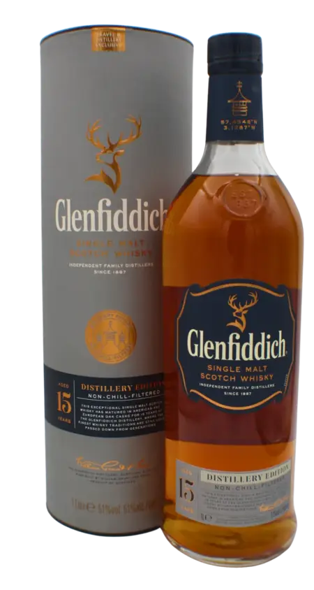 Glenfiddich 2019 Distillery Edition 15 Y.O Single Malt Scotch Whisky 1000 ML