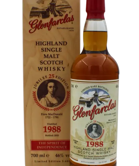 Glenfarclas Jubilee 25 Edition Distilled 1988 Single Malt Scotch Whisky 700 ML