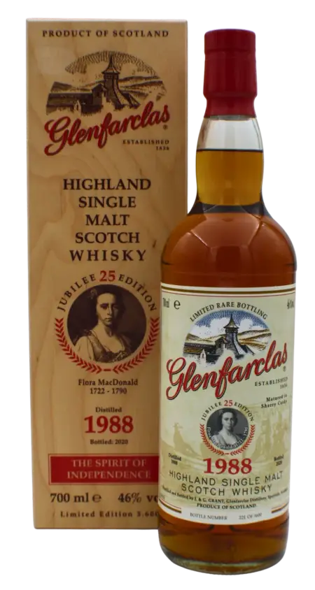 Glenfarclas Jubilee 25 Edition Distilled 1988 Single Malt Scotch Whisky 700 ML