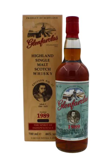 Glenfarclas Jubilee 23 Edition Distilled 1989 Single Malt Scotch Whisky 700 ML