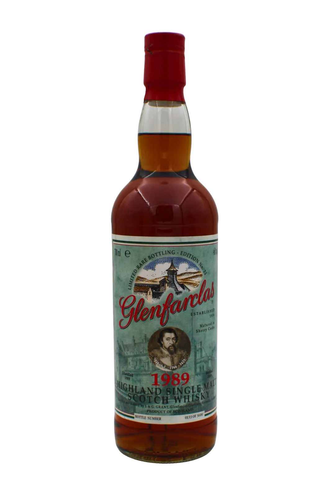Glenfarclas Jubilee 23 Edition Distilled 1989 Single Malt Scotch Whisky 700 ML - Image 3