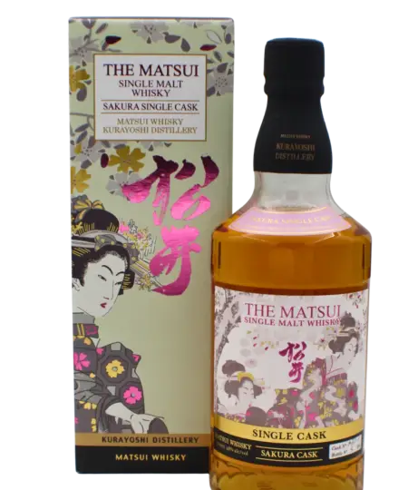 Matsui 2024 Sakura Single Cask Japanese Whisky 700 ML