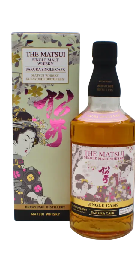 Matsui 2024 Sakura Single Cask Japanese Whisky 700 ML