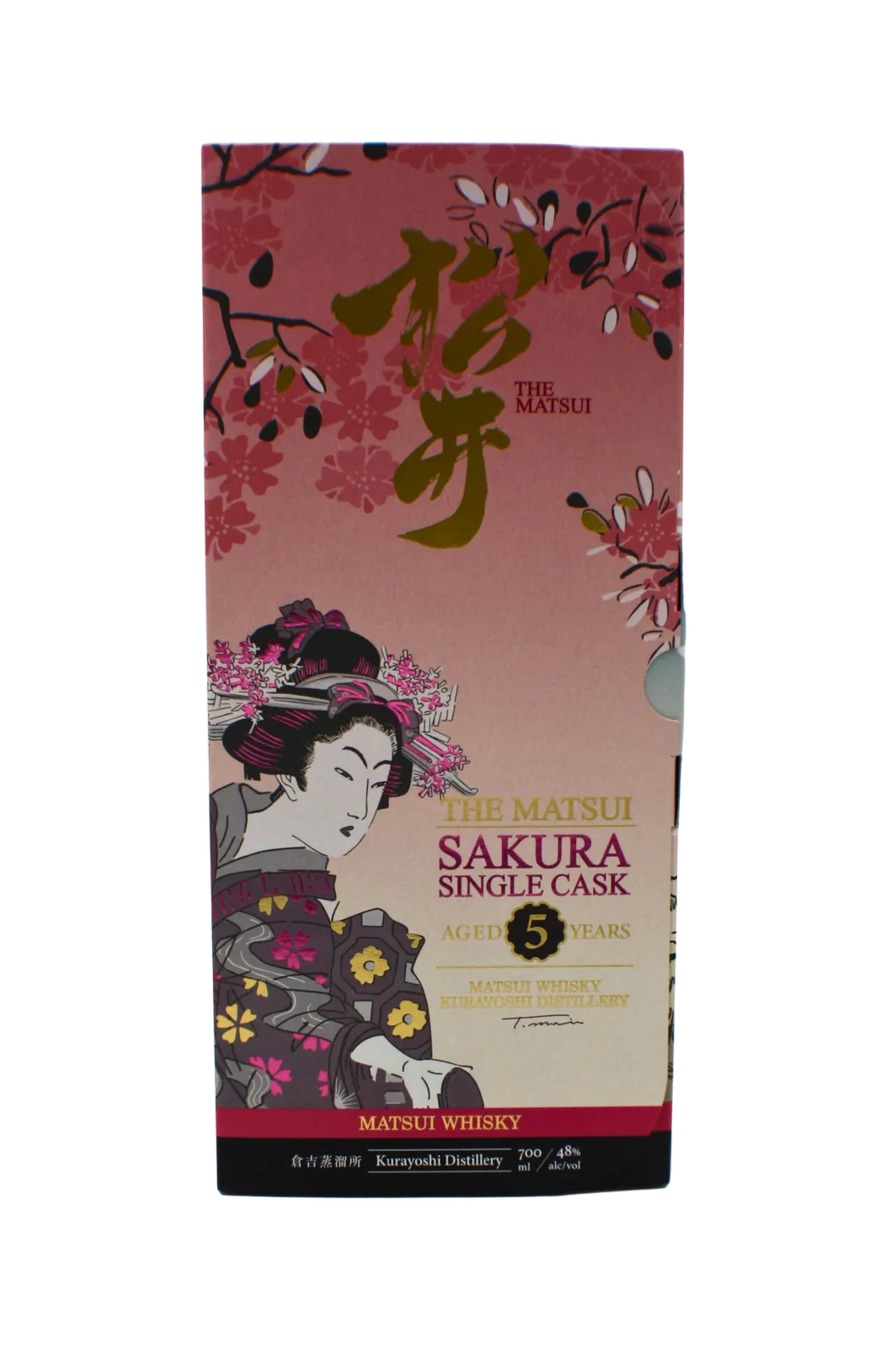 Matsui Single Cask Sakura 5 Y.O Japanese Whisky 700 ML - Image 4