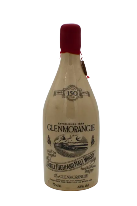 Glenmorangie 150th Anniversary Ceramic Decanter Single Malt Scotch Whisky 700 ML