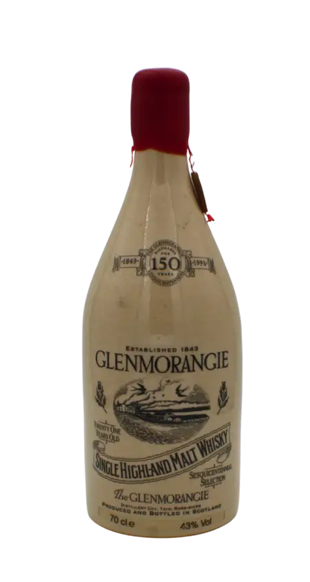 Glenmorangie 150th Anniversary Ceramic Decanter Single Malt Scotch Whisky 700 ML