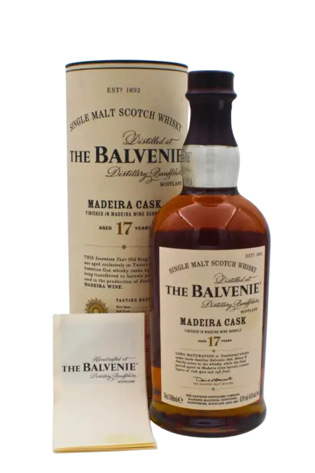 Balvenie Madeira Cask Finish 17 Y.O Single Malt Scotch Whisky 700 ML