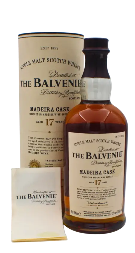 Balvenie Madeira Cask Finish 17 Y.O Single Malt Scotch Whisky 700 ML