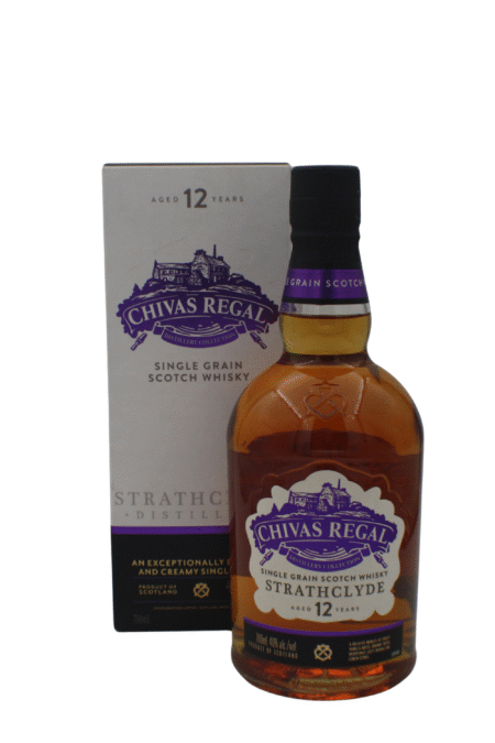 Chivas Regal Strathclyde Distillery 12 Y.O Single Grain Scotch Whisky 700 ML