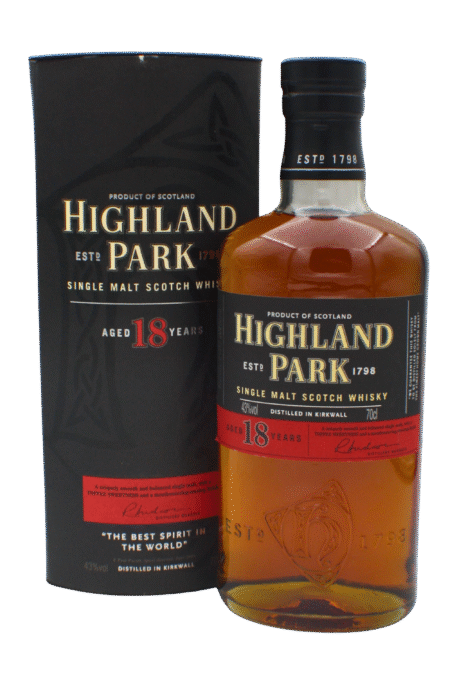 Highland Park Travel Exclusive 18 Y.O Single Malt Scotch Whisky 700 ML