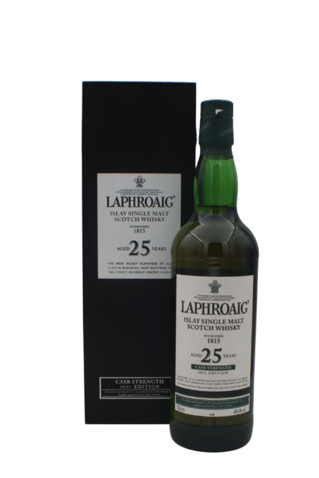 Laphroaig 2011 Cask Strength Edition 25 Y.O Single Malt Scotch Whisky 700 ML
